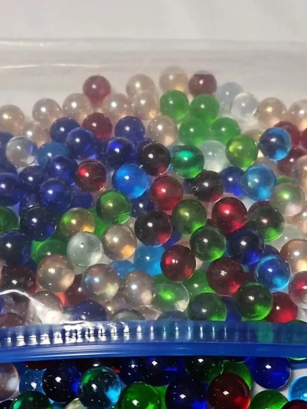 Translucent Multicolor 14mm Glass Marbles 320pcs Vase Filler Fishtank Crafts T4